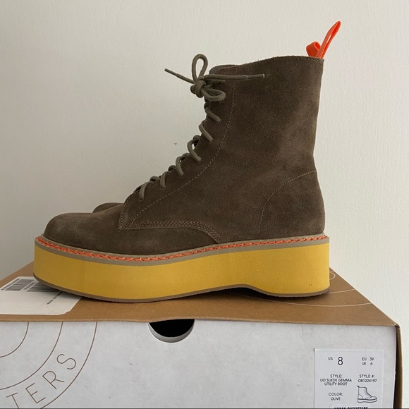 New UO suede utility boots size 8 - Picture 5 of 10